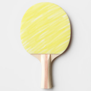 Raquette De Ping Pong simple couleur solide simple personnalisé jaune pa