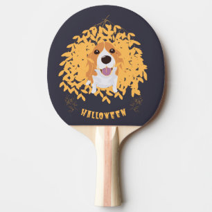 Raquette De Ping Pong Simple Elegant Mignonne mon chien et halloween