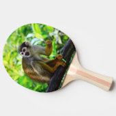 Raquette De Ping Pong Singe-écureuil mignon (Côté)
