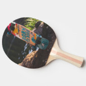 Raquette De Ping Pong Skateboard Né À Ride (Côté)
