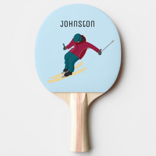 Raquette De Ping Pong Ski (Devant)
