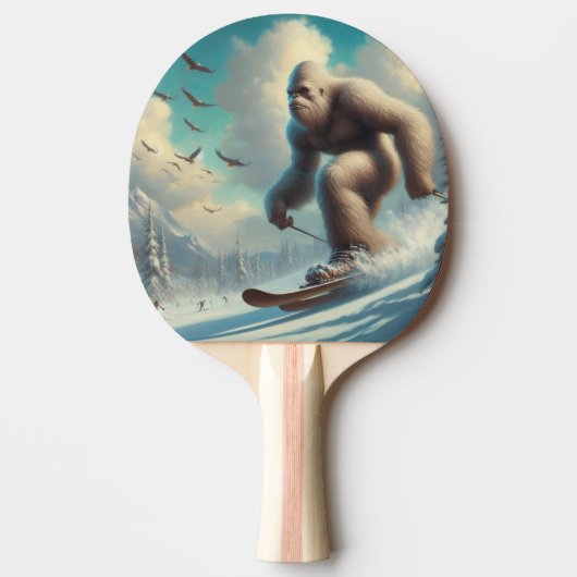 Raquette De Ping Pong Ski Bigfoot (Devant)