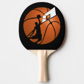 Raquette De Ping Pong Slam Dunk Basketball (Devant)