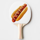 Raquette De Ping Pong SlipperyJoe's hot dog niché doucement pain jaune v (Devant)