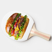 Raquette De Ping Pong SlipperyJoe's mouthwatering cheeseburger crispy ba (Côté)
