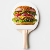 Raquette De Ping Pong SlipperyJoe's mouthwatering cheeseburger crispy ba (Devant)