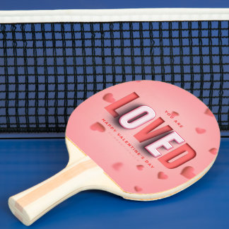 Raquette De Ping Pong SlipperyJoe's Valentine's Day gifts romantic tone 
