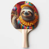 Raquette De Ping Pong Sloth Clown (Dos)