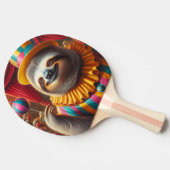 Raquette De Ping Pong Sloth Clown (Côté)