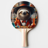 Raquette De Ping Pong Sloth Mad Scientifique (Dos)