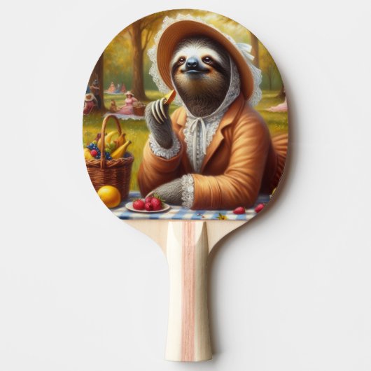 Raquette De Ping Pong Sloth Picnic (Devant)