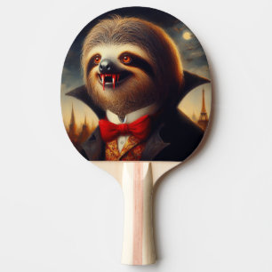 Raquette De Ping Pong Sloth Vampire