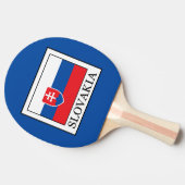 Raquette De Ping Pong Slovaquie (Côté)
