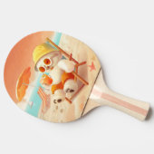 Raquette De Ping Pong Smile Dog - Mode Plage Activé (Côté)