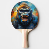 Raquette De Ping Pong Smiling gorilla (Dos)