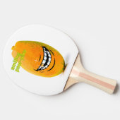 Raquette De Ping Pong Smiling Pawpaw a rencontré 'n Goue Tand (Côté)