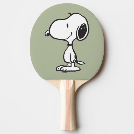 Raquette De Ping Pong Snoopy Smile Giggle Laugh (Devant)