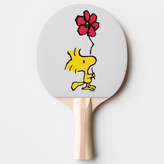 Raquette De Ping Pong Snoopy So Sweet Flower Motif (Devant)