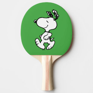 Raquette De Ping Pong Snoopy So Sweet Flower Motif
