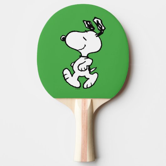 Raquette De Ping Pong Snoopy So Sweet Flower Motif (Devant)