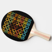 Raquette De Ping Pong SOCCER vintage (Côté)