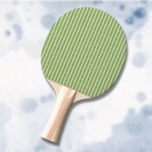 Raquette De Ping Pong Soft Pistachio Glitter Style Minimal Pattern