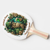 Raquette De Ping Pong Soirée enchantée de toast Ale A Leprechauns (Côté)