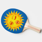 Raquette De Ping Pong Soleil émoji (Côté)
