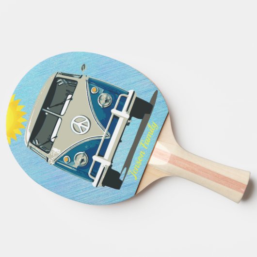 Raquette De Ping Pong Soleil Jour Ciel bleu (Côté)