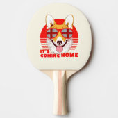 Raquette De Ping Pong Son corgi de retour (Devant)