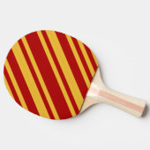 Raquette De Ping Pong Sorcier Rouge et Or (Côté)
