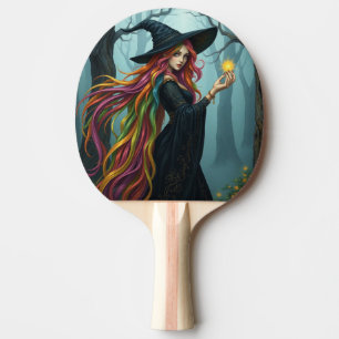 Raquette De Ping Pong Sorcière