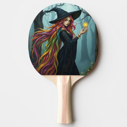 Raquette De Ping Pong Sorcière (Devant)