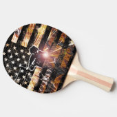 Raquette De Ping Pong Soudage des étincelles et flammes (Côté)