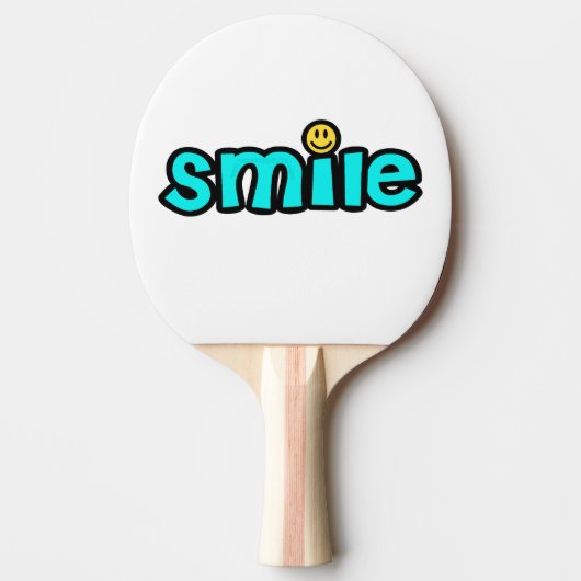 RAQUETTE DE PING PONG SOURIRE (Devant)