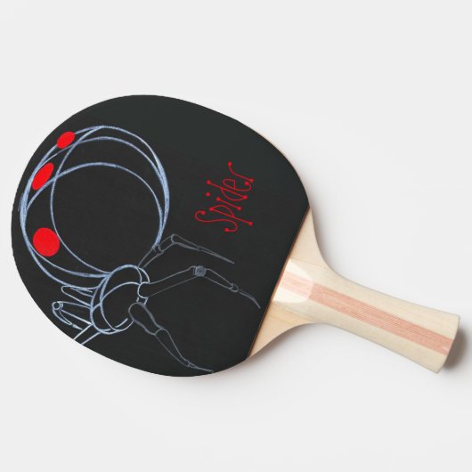 Raquette De Ping Pong spider (Côté)