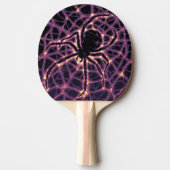 Raquette De Ping Pong Spider Cosmic Web, Galaxie d'Halloween des horreur (Devant)