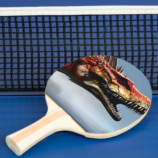 Raquette De Ping Pong Spinosaurus Dinosaure, Ping Pong Paddle (Insitu)