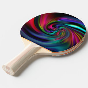 Raquette De Ping Pong Spirales Arrière - plans Abstraites doux I