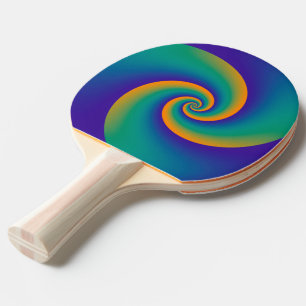 Raquette De Ping Pong Spirales Arrière - plans Abstraites V
