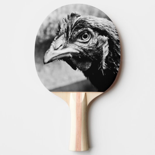 Raquette De Ping Pong spiritueux et poulets (Devant)