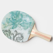 Raquette De Ping Pong Spray de fleurs II (Côté)