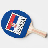 Raquette De Ping Pong Srbija (Côté)