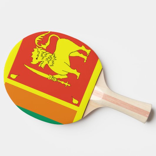 Raquette De Ping Pong Sri lanka (Côté)