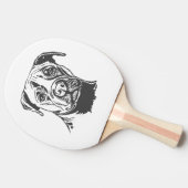 Raquette De Ping Pong Staffordshire Bull Terrier (Côté)