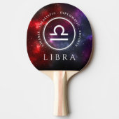 Raquette De Ping Pong Starfield Libra mis à l'échelle du Zodiac occident (Devant)