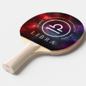Raquette De Ping Pong Starfield Libra mis à l'échelle du Zodiac occident (Devant Angle)
