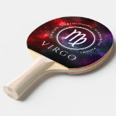 Raquette De Ping Pong Starfield Virgo Maiden Western Zodiac (Devant Angle)