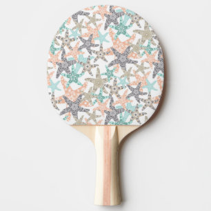 Raquette De Ping Pong Starfish Ping Pong Paddle Motif sans fil