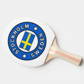 Raquette De Ping Pong Stockholm Suède (Côté)
